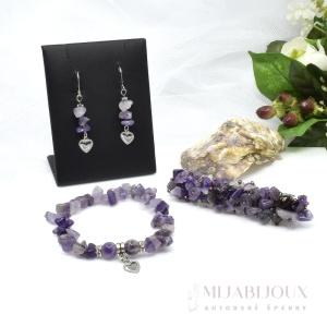 Souprava z ametystu