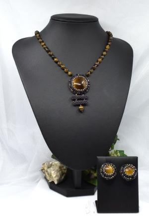 Souprava z tygřího oka