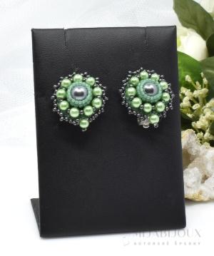 Náušnice klipsy kolekce Bella