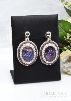 Visací náušnice klipsy