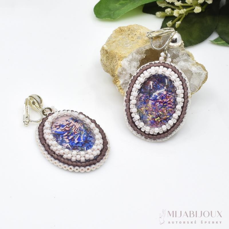 Visací náušnice klipsy