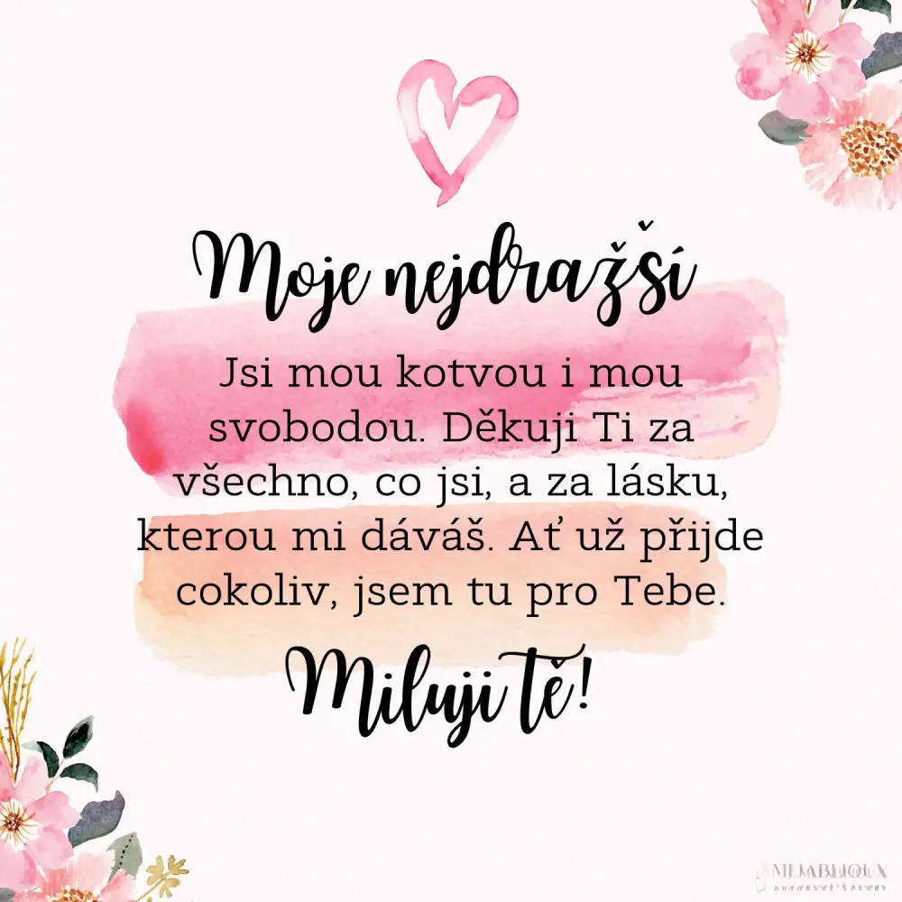Pro partnerku 3 - Krabička s věnováním